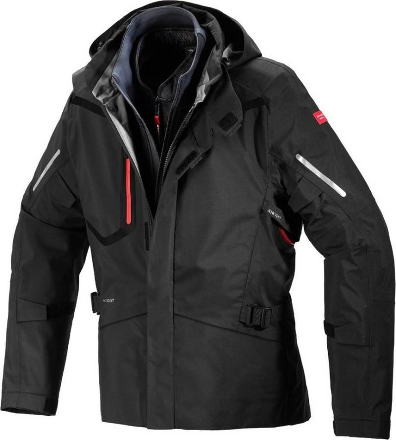 SpiDi Motorradjacke Mission-T H2Out Step-InArmor Motorrad Textiljacke von Spidi