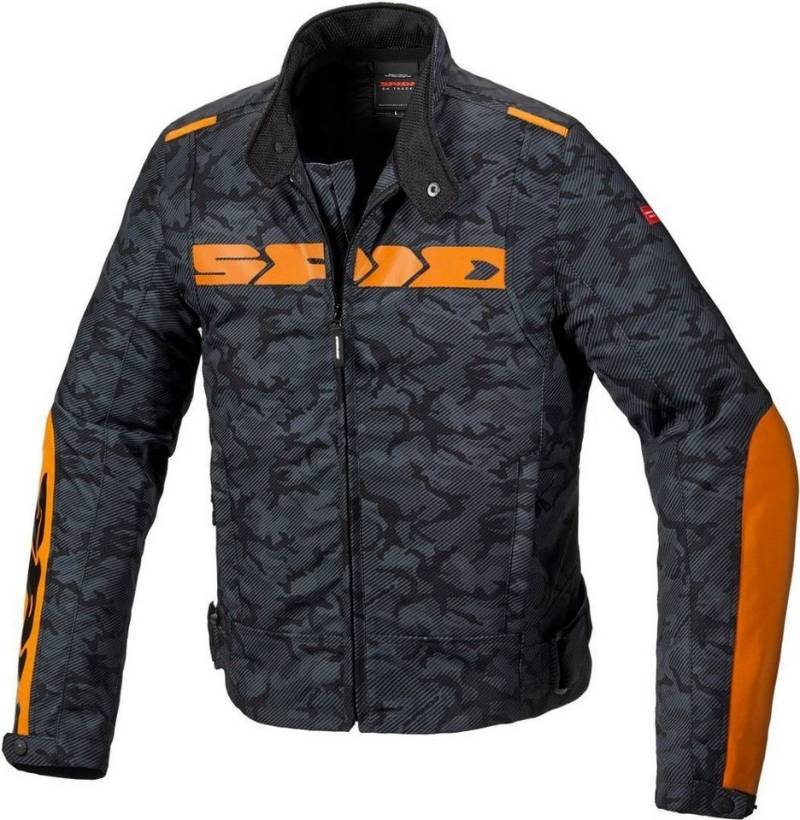 SpiDi Motorradjacke Solar H2Out Motorrad Textiljacke herausnehmbares Innenfutter,wasserdicht von Spidi