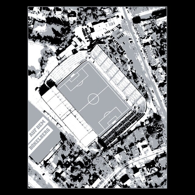 Der Mythos, Mönchengladbach, T-Shirt Der Mythos, Mönchengladbach, T-Shirt von SpielRaum