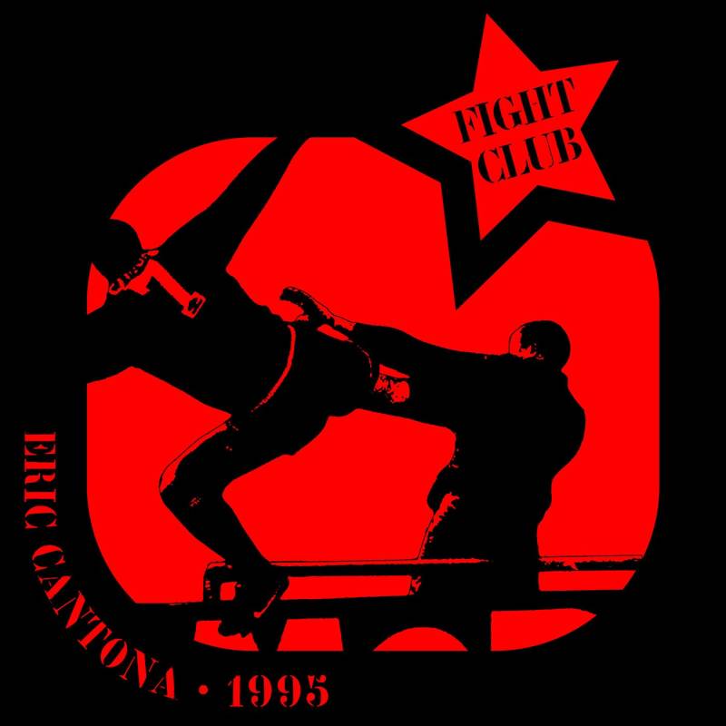 Eric Cantona, Fight Club, T-Shirt von SpielRaum