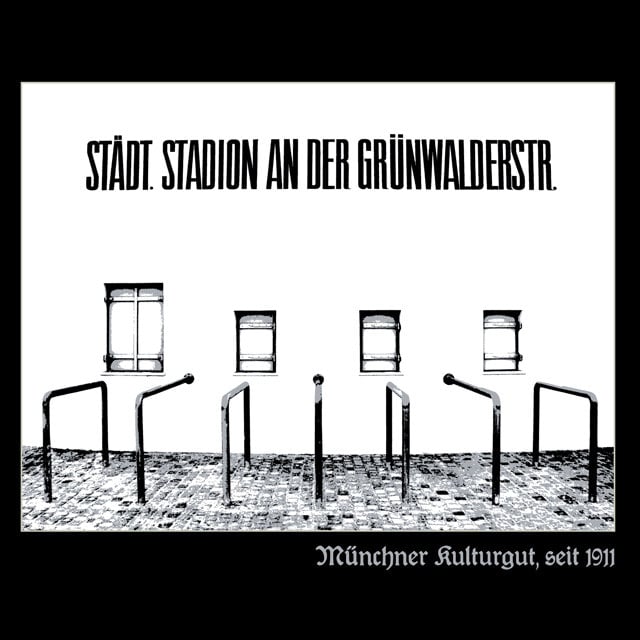 Grünwalder Stadion - Kulturgut, Seit 1911, T-Shirt Grünwalder Stadion - Kulturgut, Seit 1911, T-Shirt von SpielRaum