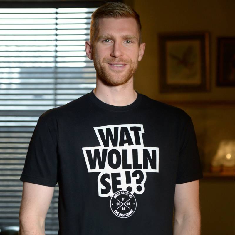 Per Mertesacker, T-Shirt, Wat Wolln Se? Drei Tage in Die Eistonne Per Mertesacker, T-Shirt, Wat Wolln Se? Drei Tage in Die Eistonne von SpielRaum