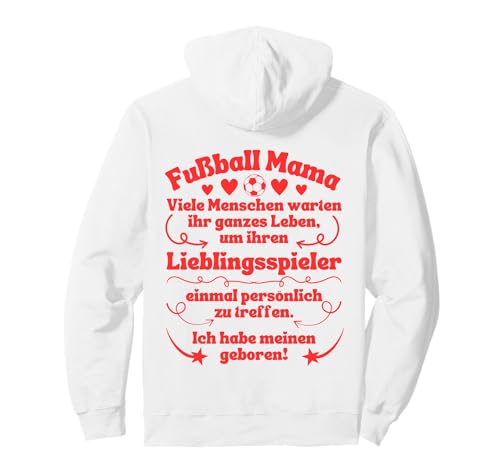 Fußball Mama Lieblingsspieler gefunden Spieler Mama Pullover Hoodie von Spieler Mama Fussball Mama Lieblingsspieler