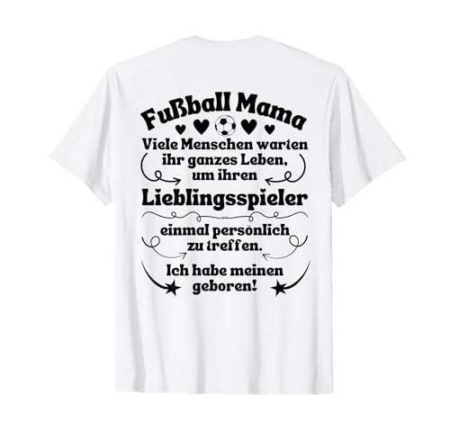 Fußball Mama Lieblingsspieler gefunden Spieler Mama T-Shirt Fußball Mama Lieblingsspieler gefunden Spieler Mama T-Shirt von Spieler Mama Fussball Mama Lieblingsspieler