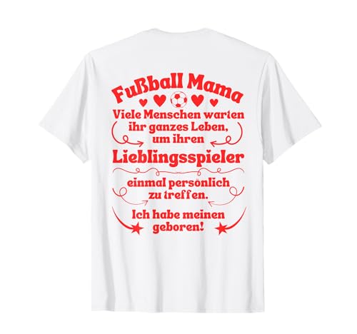 Fußball Mama Lieblingsspieler gefunden Spieler Mama T-Shirt von Spieler Mama Fussball Mama Lieblingsspieler