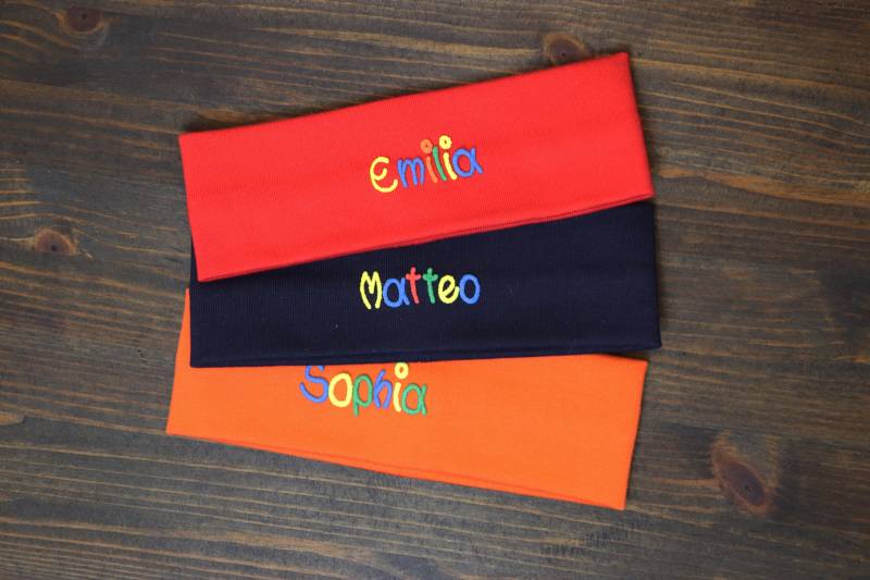 Personalisiertes Stirnband Für Kinder - Namensstirnband Mit Namen von SpielkisteKollross