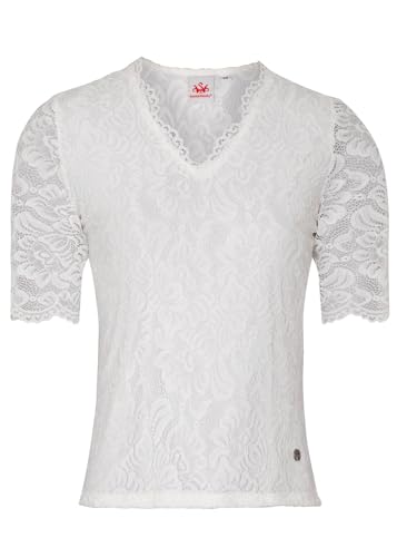 Spieth & Wensky Damen Bluse ARKTIS offweiss 34 von Spieth & Wensky