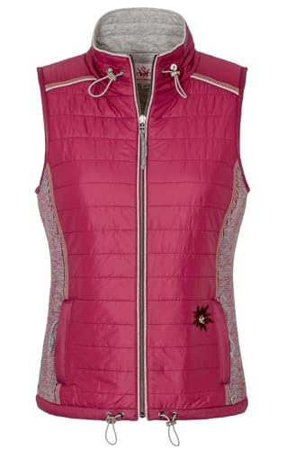 Spieth & Wensky Damen Outdoorweste WELLNA beere, 40 von Spieth & Wensky