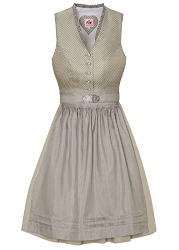 Spieth & Wensky - Damen Trachten Dirndl in großen Größen, Anabel (400680-1597), Größe:46, Farbe:Grün (2019) von Spieth & Wensky