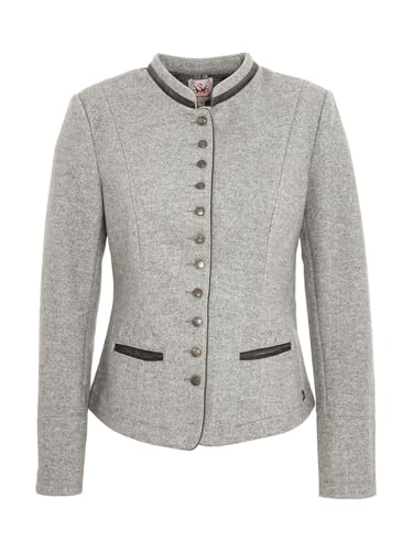 Spieth & Wensky Damen Walkjacke ECATARINA grau 34 von Spieth & Wensky