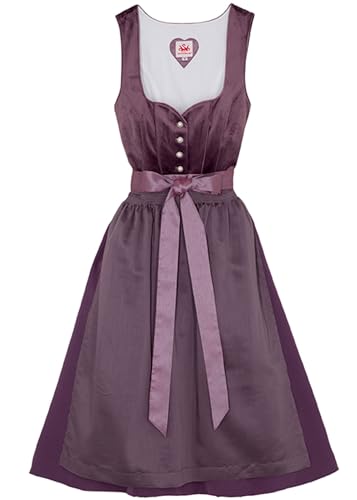 Spieth & Wensky Dirndel Düne (70cm) malve - 40 von Spieth & Wensky