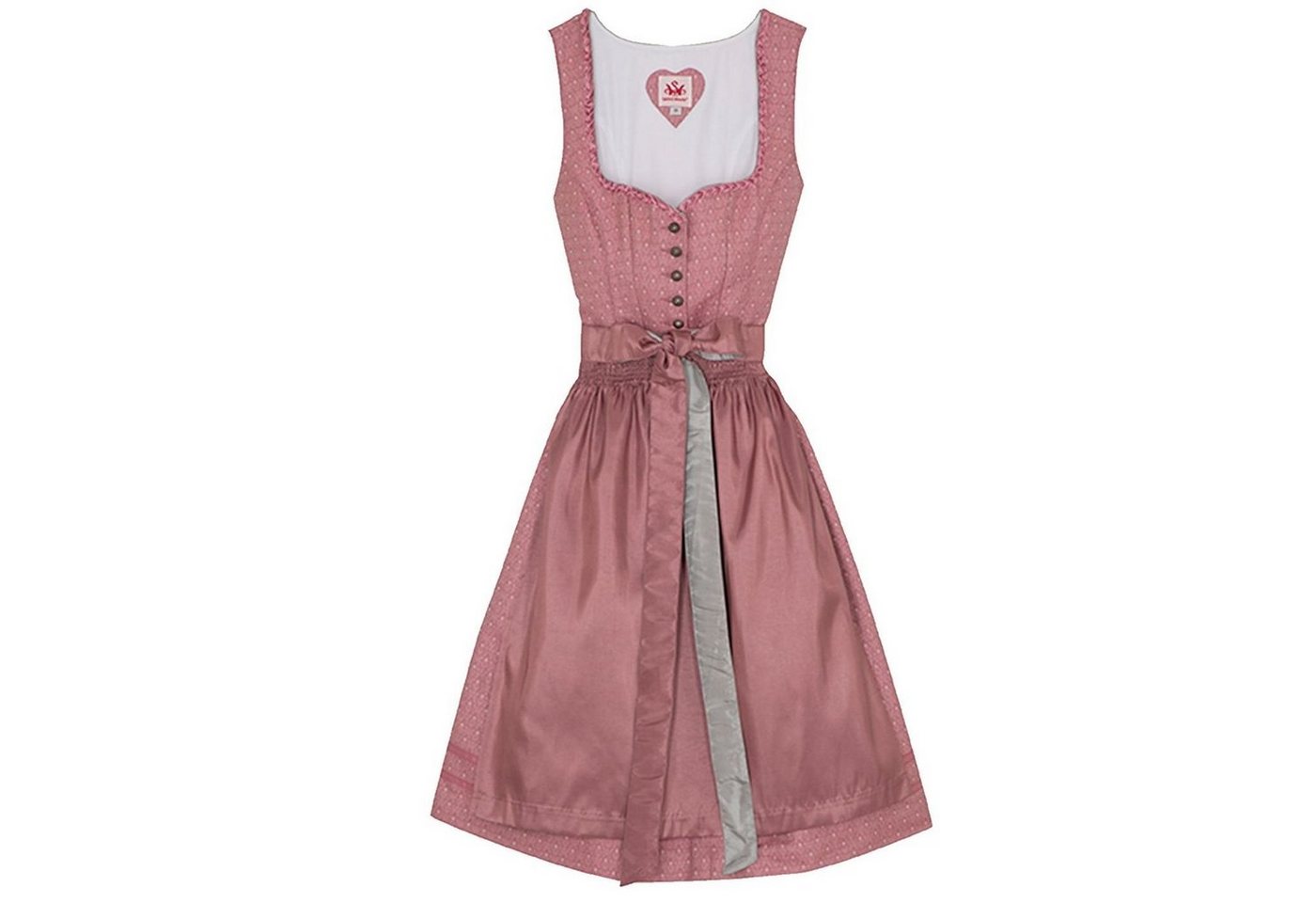 Spieth & Wensky Dirndl Berbing Dirndl 2-teiliges Midi-Dirndl Kleid Dirndl Trachtenkleid kurz 60cm von Spieth & Wensky