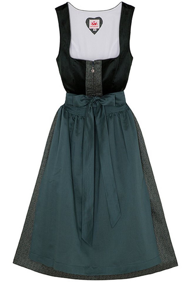 Spieth & Wensky Dirndl Buchsbaum Drindl Buchsbaum 2-teiliges Midi-Dirndl Kleid Dirndl Trachtenkleid von Spieth & Wensky