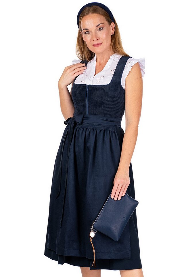 Spieth & Wensky Dirndl Cord Dirndl 2tlg. - DASING - dunkelblau von Spieth & Wensky