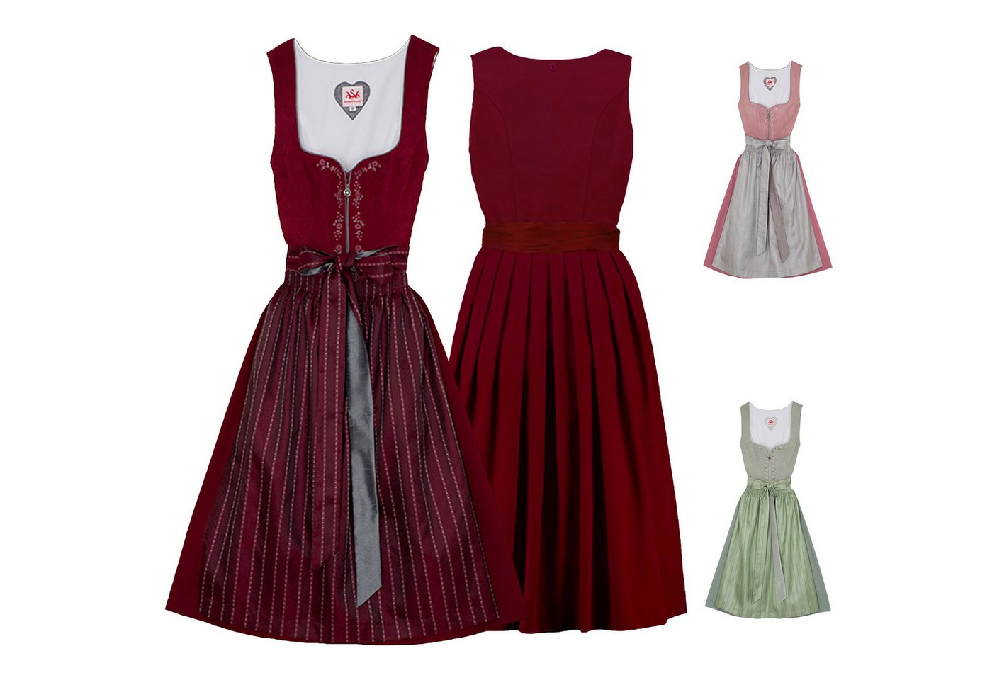 Spieth & Wensky Dirndl Daria Dirndl Dirndl Daria Midi-Dirndl Kleid 2-teiliges Trachtenkleid Spieth & Wensky Dirndl Daria Dirndl Dirndl Daria Midi-Dirndl Kleid 2-teiliges Trachtenkleid von Spieth & Wensky