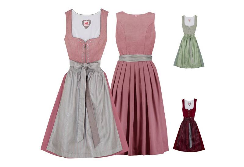Spieth & Wensky Dirndl Daria Dirndl Dirndl Daria Midi-Dirndl Kleid 2-teiliges Trachtenkleid von Spieth & Wensky