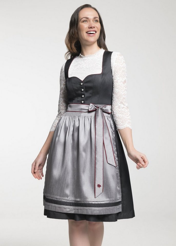 Spieth & Wensky Dirndl FC Bayern Bitz mit Herzausschnitt von Spieth & Wensky