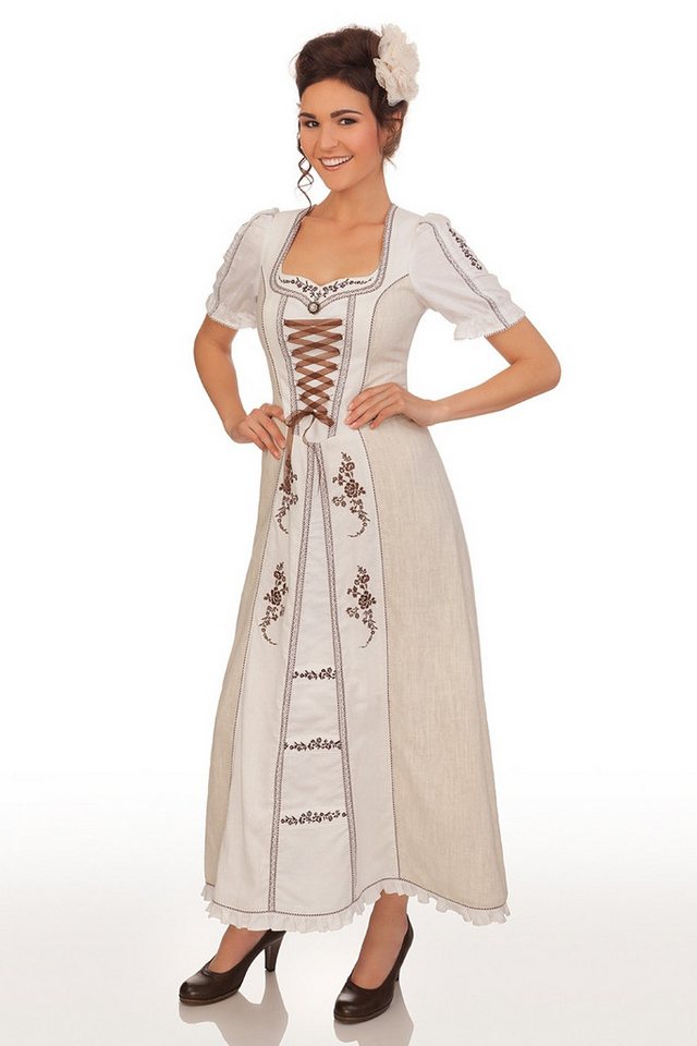 Spieth & Wensky Dirndl Landhauskleid - ASCONA - natur von Spieth & Wensky