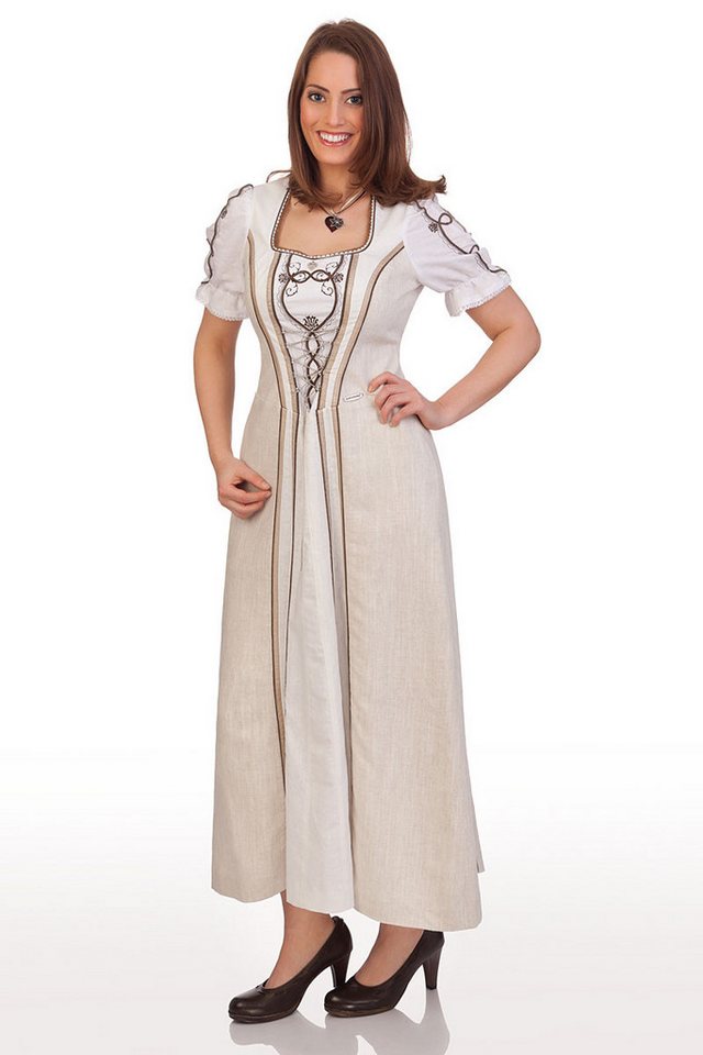 Spieth & Wensky Dirndl Landhauskleid - THEMSE - natur, schwarz Spieth & Wensky Dirndl Landhauskleid - THEMSE - natur, schwarz von Spieth & Wensky