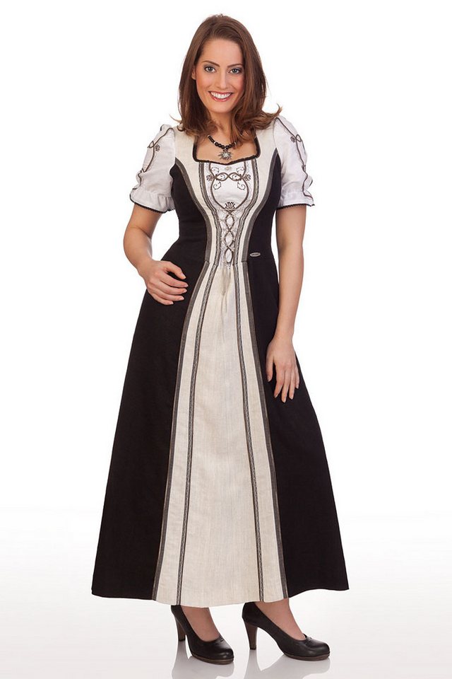 Spieth & Wensky Dirndl Landhauskleid - THEMSE - natur, schwarz Spieth & Wensky Dirndl Landhauskleid - THEMSE - natur, schwarz von Spieth & Wensky