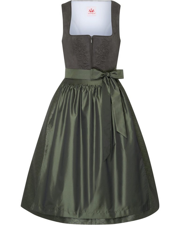 Spieth & Wensky Dirndl Midi-Dirndl Felina von Spieth & Wensky