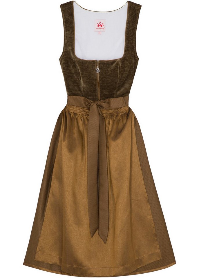 Spieth & Wensky Dirndl Midi Dirndl Garat von Spieth & Wensky