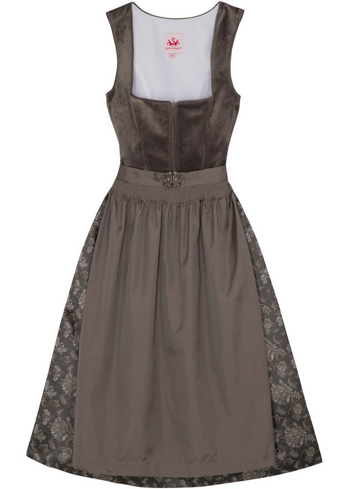 Spieth & Wensky Dirndl Midi Dirndl Genua von Spieth & Wensky