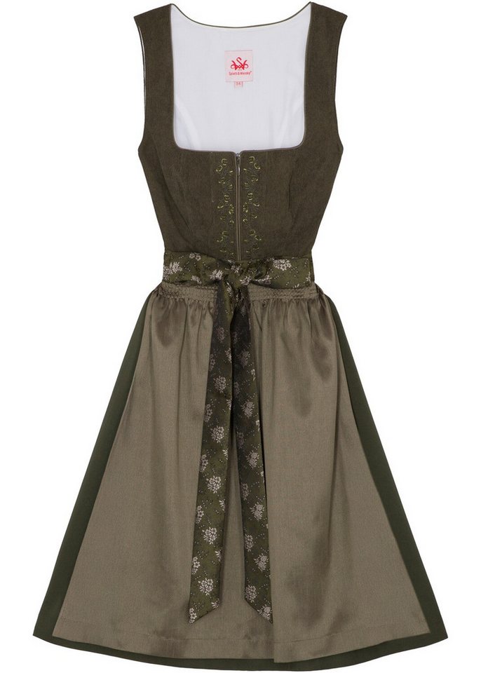 Spieth & Wensky Dirndl Midi Dirndl Glenn von Spieth & Wensky