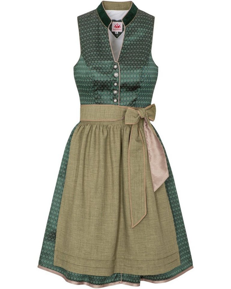 Spieth & Wensky Dirndl Midi Jacquard-Dirndl Watt von Spieth & Wensky