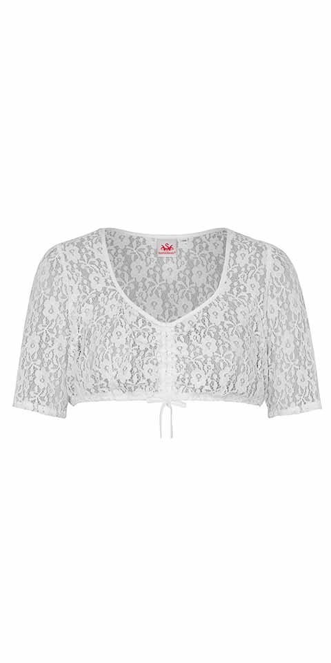 Spieth & Wensky Dirndlbluse Airun-Dirndlbluse 1/2 Arm von Spieth & Wensky