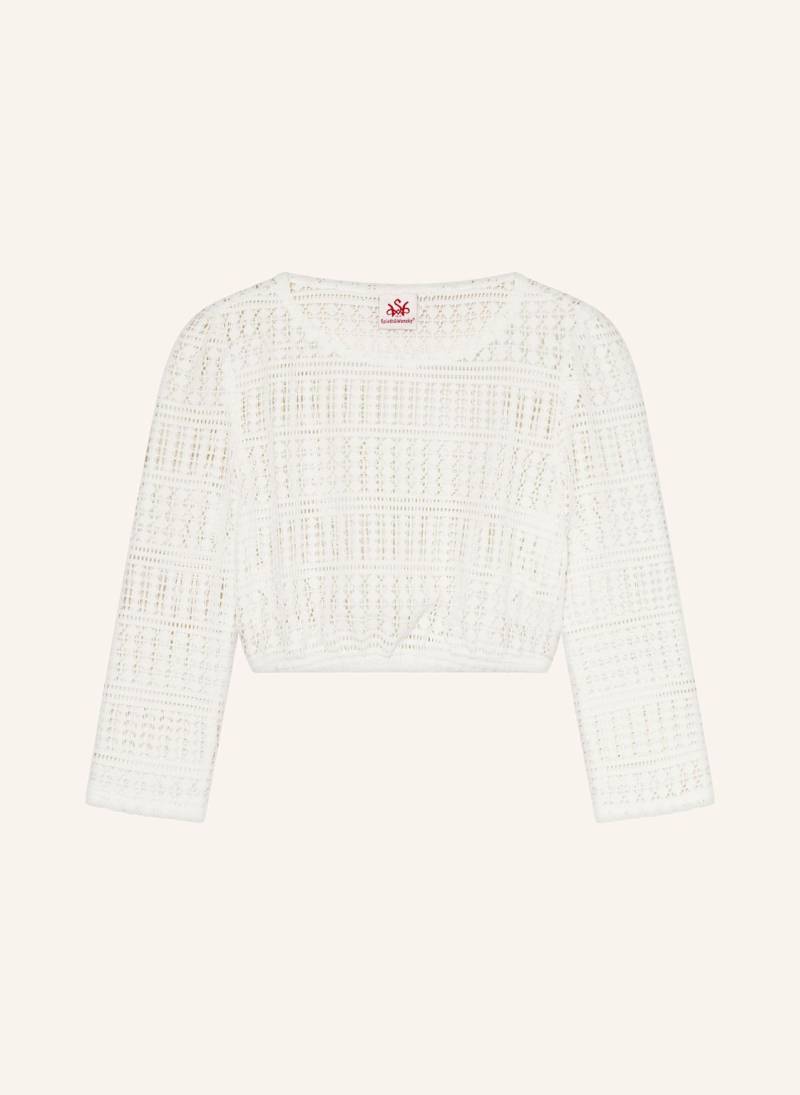 Spieth & Wensky Dirndlbluse Elster Aus Spitze weiss von Spieth & Wensky