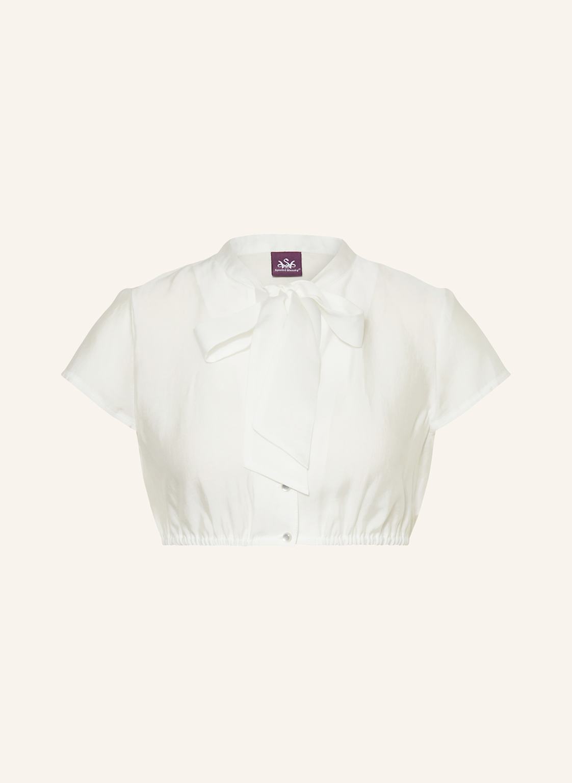 Spieth & Wensky Dirndlbluse Grimm Mit Schluppe weiss von Spieth & Wensky