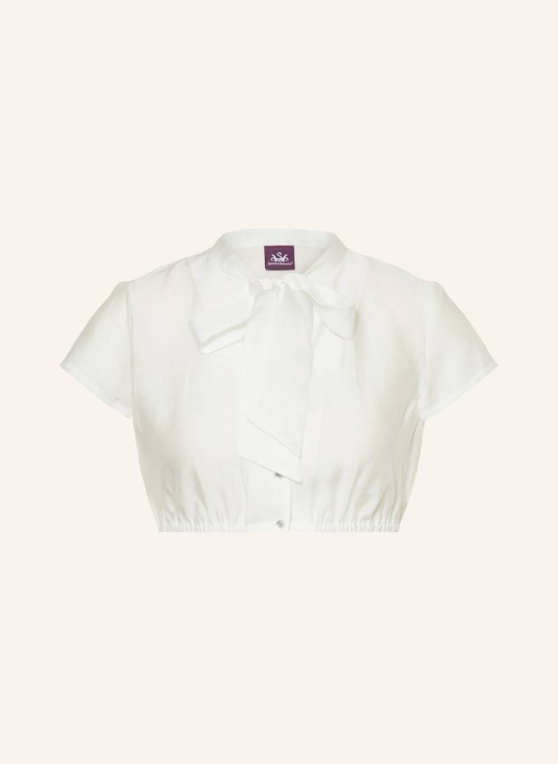 Spieth & Wensky Dirndlbluse Grimm Mit Schluppe weiss von Spieth & Wensky