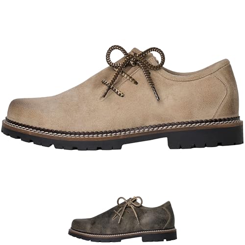 Spieth & Wensky Herren Haferlschuh H1004 DÜSSELDORF birke Hellbraun, 44 von Spieth & Wensky