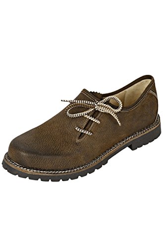 Spieth & Wensky Herren Haferlschuh Premium Nubukleder Dunkelbraun, NRS (Dunkelbraun), 43 von Spieth & Wensky