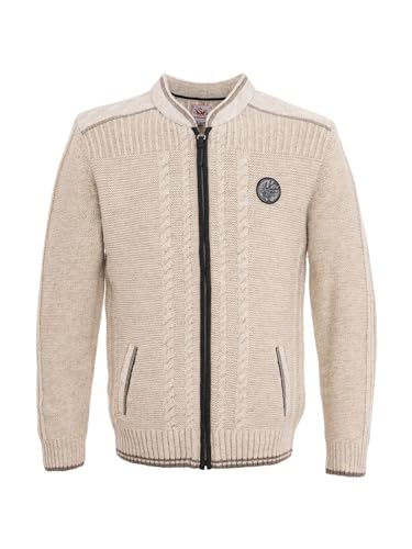 Spieth & Wensky Herren Strickjacke DAHLEM beige L von Spieth & Wensky