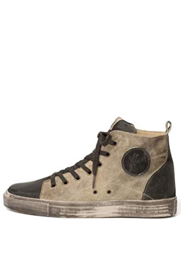 Spieth & Wensky - Herren Trachten Schuhe, Newton Sneaker (030153-1454), Größe:39, Farbe:Sesam/Fenchel (6101) von Spieth & Wensky
