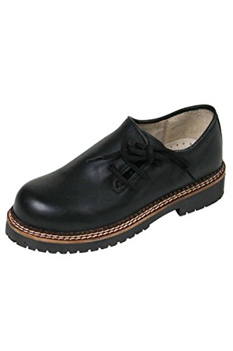 Spieth & Wensky Jungen Kinder Haferlschuh schwarz 'Schorschi', schwarz, 30 von Spieth & Wensky