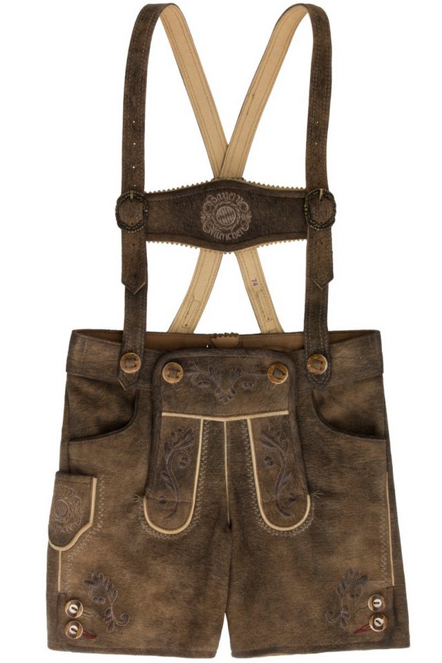 Spieth & Wensky Lederhose Lederhose Kinder FC Bayern München - EBIAS - zeder von Spieth & Wensky