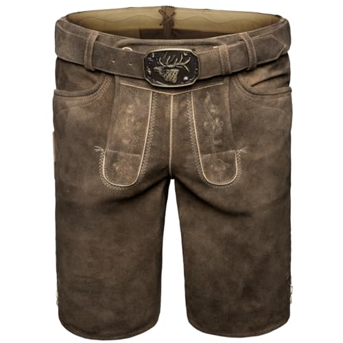 Spieth & Wensky Lederhose Rampoldi honey/sand - 52 von Spieth & Wensky