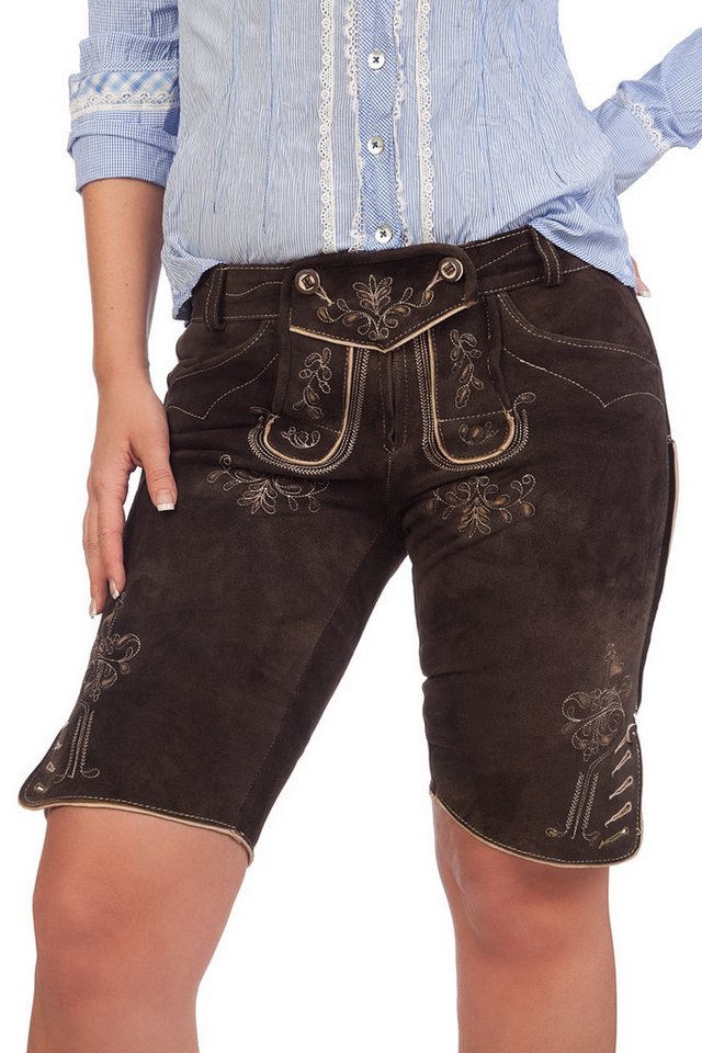 Spieth & Wensky Lederhose Trachtenlederhose Damen - ANDREA II - basalt Spieth & Wensky Lederhose Trachtenlederhose Damen - ANDREA II - basalt von Spieth & Wensky