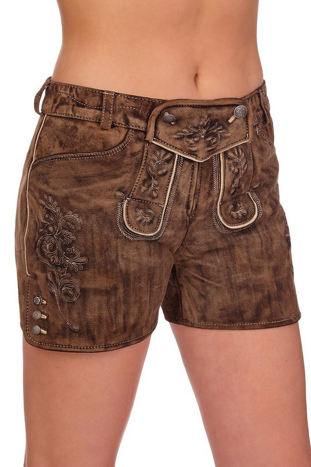 Spieth & Wensky Lederhose Trachtenlederhose Damen - NAFI - baum von Spieth & Wensky