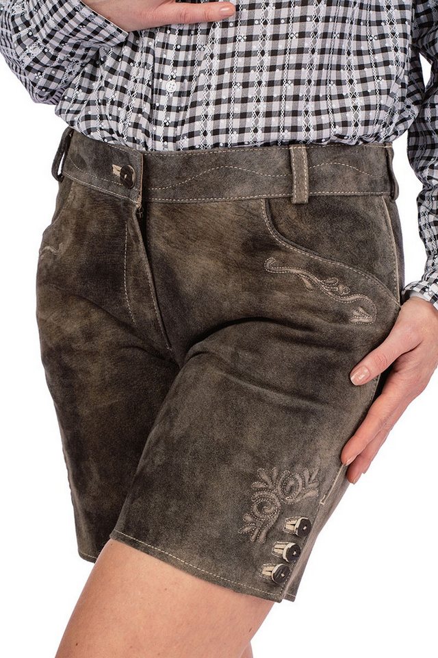 Spieth & Wensky Lederhose Trachtenlederhose Damen - WALZ - erde/beige Spieth & Wensky Lederhose Trachtenlederhose Damen - WALZ - erde/beige von Spieth & Wensky