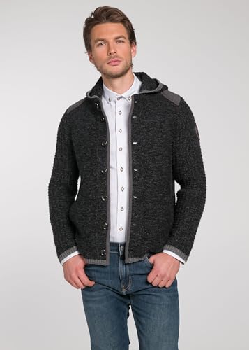 Spieth & Wensky Nabor-Strickjacke H schwarz L von Spieth & Wensky