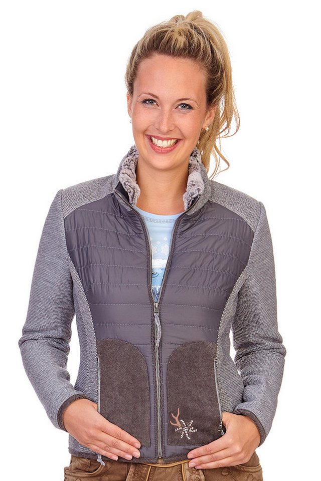 Spieth & Wensky Outdoorjacke Trachtenjacke Damen - PORTUGAL - grau von Spieth & Wensky