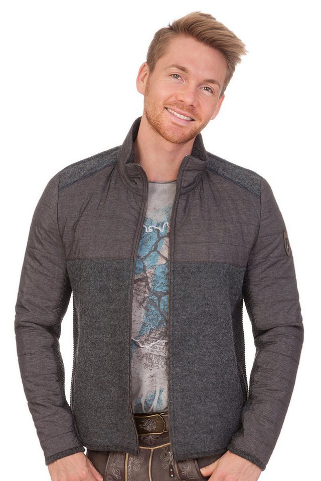 Spieth & Wensky Outdoorjacke Trachtenjacke Herren - MONTREAL - mittelgrau von Spieth & Wensky