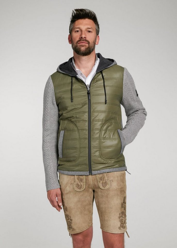 Spieth & Wensky Outdoorjacke Trachtenjacke Warburg mit Strickmuster von Spieth & Wensky