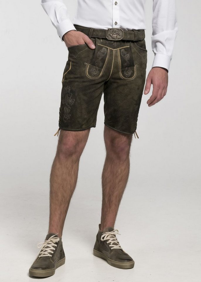 Spieth & Wensky Shorts Wagnun mit dezenter Stickerei von Spieth & Wensky