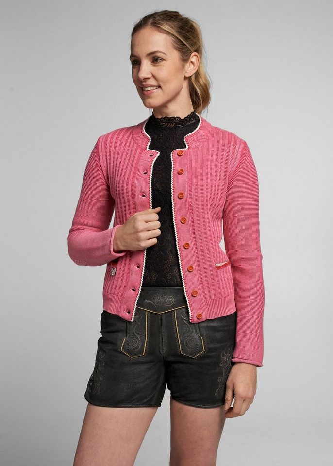 Spieth & Wensky Strickjacke Alexa mit femininen Highlights von Spieth & Wensky