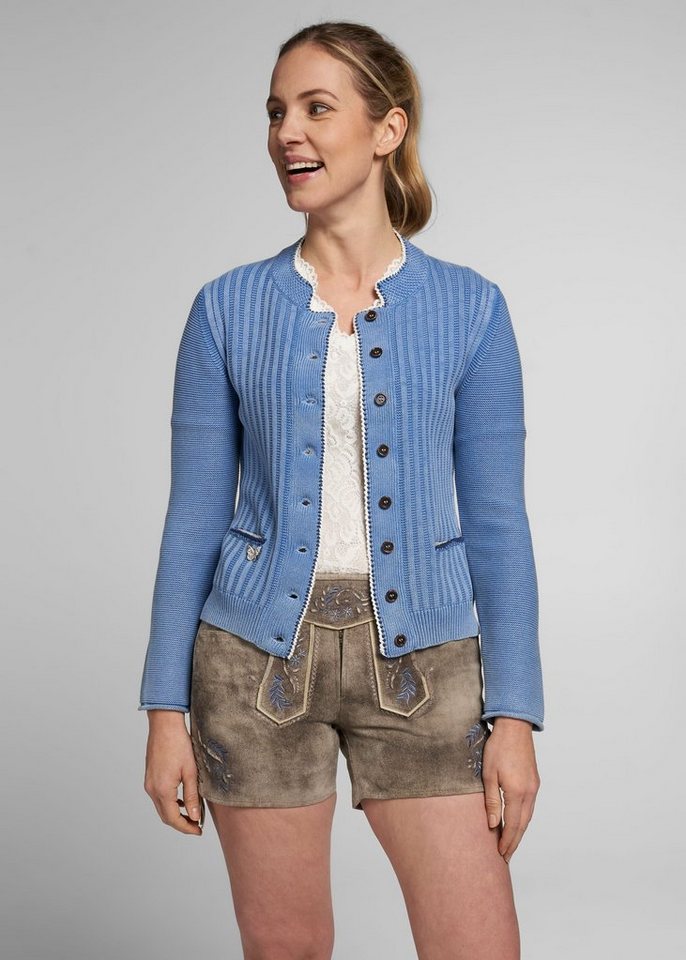 Spieth & Wensky Strickjacke Alexa mit femininen Highlights von Spieth & Wensky